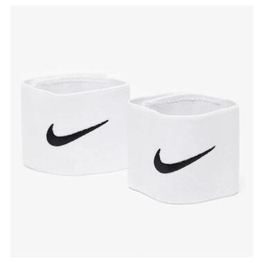Фіксатори тримачі нижні для щитків 2 шт Nike Mercurial білі NE-LG-FG1W фото №1