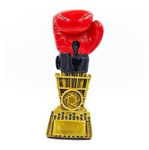 Статуетка нагородна Боксерська рукавичка C-4699 Золотий-червоний (33429073) фото №1