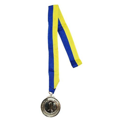 Медаль спортивна 1 місце золото IVN (ZM-3331) фото №1