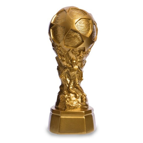 Статуетка нагородна спортивна Футбольний м'яч HX3786-A5 Золотий (33508018) фото №2