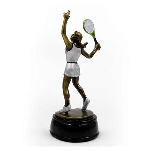Статуетка спортивна нагородна FDSO Великий теніс жіночий C-2688-B11 Сірий (33508061) фото №4