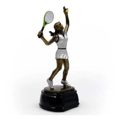 Статуетка спортивна нагородна FDSO Великий теніс жіночий C-2688-B11 Сірий (33508061) фото №2