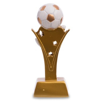 Статуетка нагородна спортивна FDSO Футбол Бутса з м'ячем C-4736-B16 Золотий (33508282) фото №4