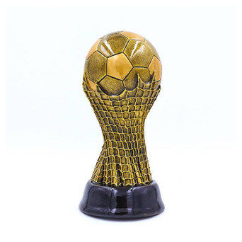 Статуетка нагородна спортивна FDSO Футбольний м'яч C-1255-B Золотий (33508287) фото №3