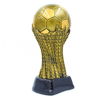 Статуетка нагородна спортивна FDSO Футбольний м'яч C-1255-B Золотий (33508287) фото №2