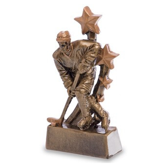 Статуетка нагородна спортивна FDSO Хокеїст HX4632-C Бронза (33508292) фото №2