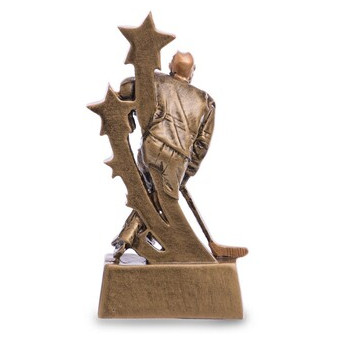 Статуетка нагородна спортивна FDSO Хокеїст HX4632-C Бронза (33508292) фото №3