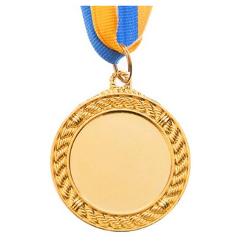 Медаль спортивна зі стрічкою FDSO Баскетбол C-7019 Золотий (33508311) фото №2