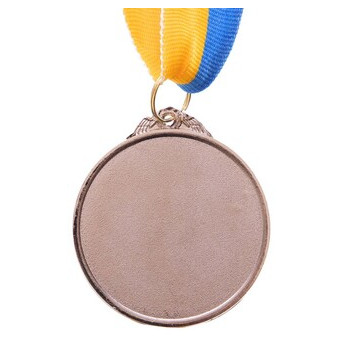 Медаль спортивна зі стрічкою FDSO Футбол C-7011 Срібний (33508318) фото №2