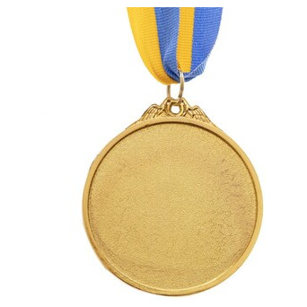 Медаль спортивна зі стрічкою FDSO Плавання C-7015 Золотий (33508326) фото №2