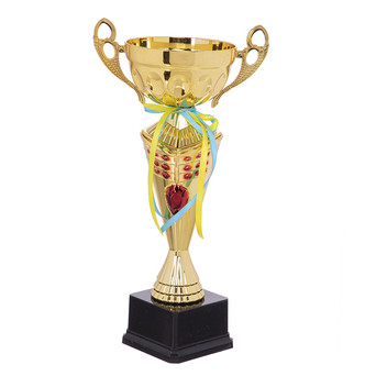 Кубок спортивний з ручками FDSO Flame Y153A Золотий (33508308) фото №1