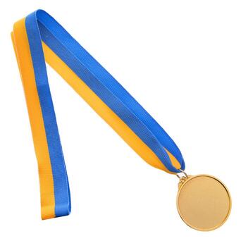 Медаль спортивна зі стрічкою FDSO Настільний теніс C-H8566 Золотий (33508337) фото №3