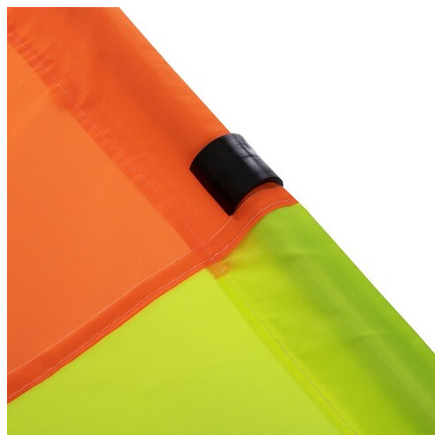 Прапор полотно кутовий для поля з кліпсою для кріплення до штанги FDSO C-4597 Оранжево-жовтий (33508164) фото №6
