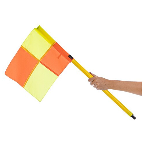 Прапори кутові складні для поля з базою FDSO C-7099 Оранжево-жовтий (33508167) фото №4