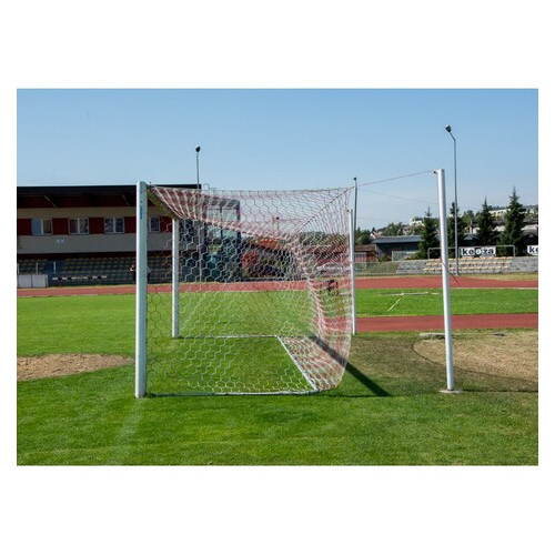 Футбольні ворота Polsport алюмінієві FIFA 7,32x2,44 м стаціонарні фото №3