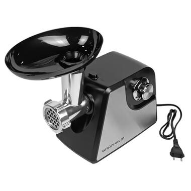 Мясорубка электрическая Grunhelm AMG180SSJ 1800 Вт черная фото №3