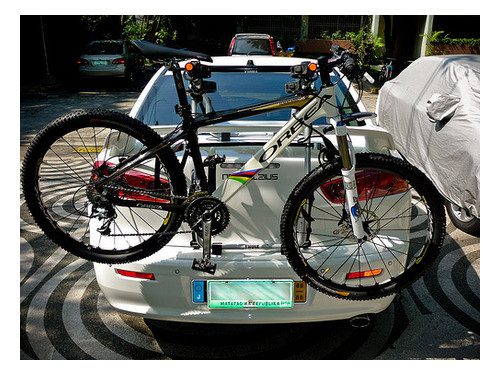 Багажник на крышку авто для 3-х велосипедов Thule Free Way 968 фото №4