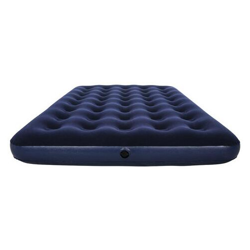 Двомісний надувний матрац Supretto для сну 203x152x22 см синій (CZ2759930001) фото №2