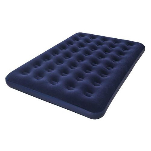 Двомісний надувний матрац Supretto для сну 203x152x22 см синій (CZ2759930001) фото №1