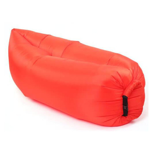 Надувной шезлонг диван Lamzac Air Cushion Red фото №2