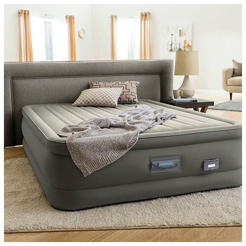 Велюр кровать Intex Со встроенным электронасосом (64770) фото №4