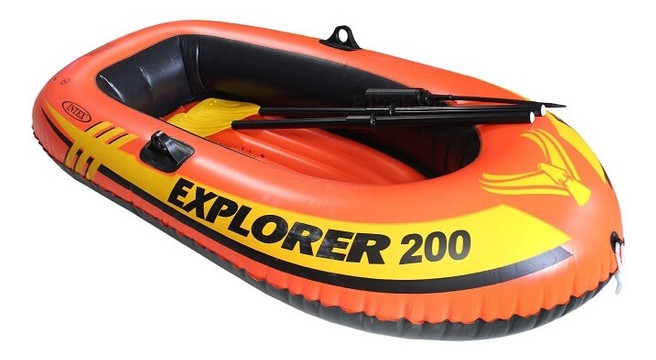 Надувний човен Intex Explorer 200 58330NP Без весел фото №1