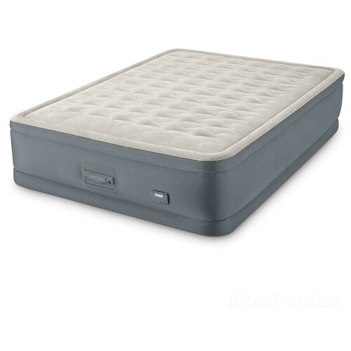Надувне ліжко двоспальне Intex 64926 152 х 203 х 46 USB вбудований електронасос PremAire фото №2