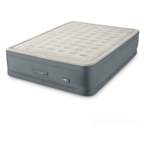 Надувне ліжко двоспальне Intex 64926 152 х 203 х 46 USB вбудований електронасос PremAire фото №1