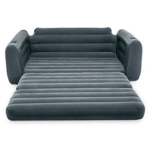 Надувний диван Intex 66552-4, 203 х 224 х 66 см з електричним насосом та подушками фото №6