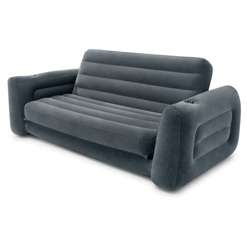 Надувний диван Intex 66552-4, 203 х 224 х 66 см з електричним насосом та подушками фото №4