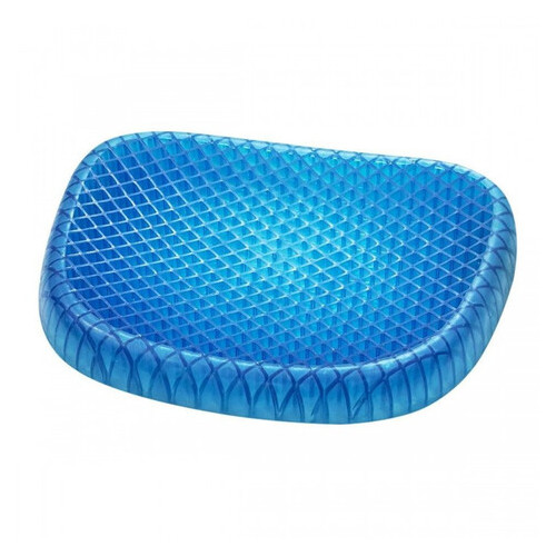 Гелева ортопедична подушка для сидіння Egg Sitter чохол, Синій фото №4