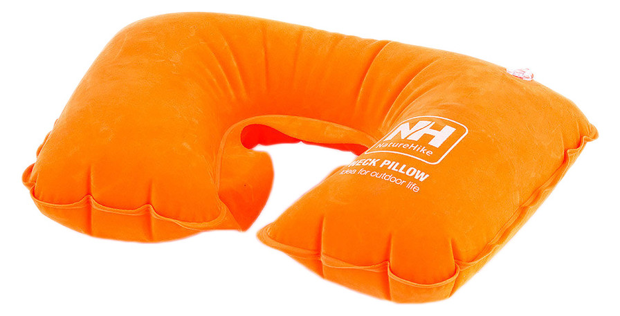 Надувная подушка Square Inflatable Travel Neck Pillow orange (NH15A003-L) фото №1