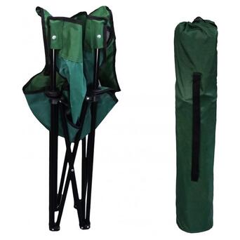 Стілець підсклянником для походів, кемпінгу, риболовлі XPRO M15046 темно-зелений (M15046) фото №4