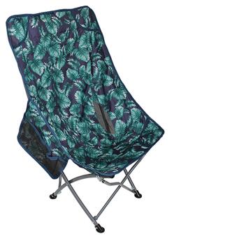 Розкладний стілець Lesko S4576 Green leaves 60*95*38 см фото №1
