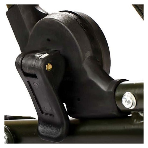 Карпове крісло Ranger Wide Carp SL-105, Чорний/Зелений фото №1