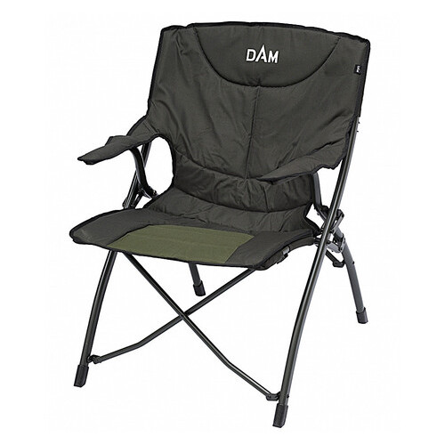 Кресло карповое DAM Foldable Chair DLX Steel фото №1