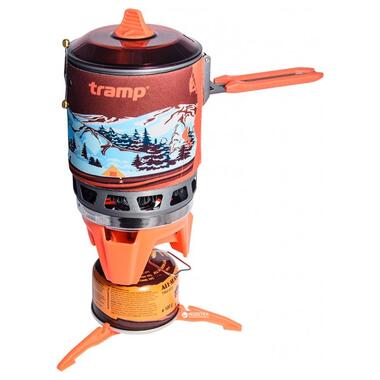 Система для приготування їжі Tramp 0,8л orange UTRG-049 (UTRG-049-orange) фото №1