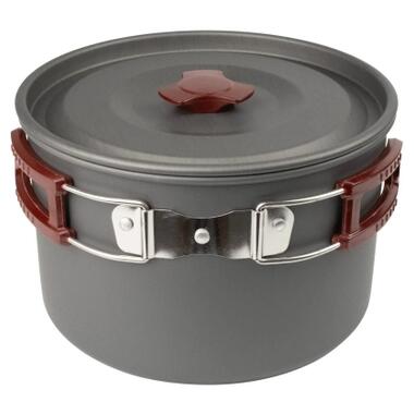 Котел туристический Tribe Pot 3 л Alu алюминиевый grey (T-FH-0015-grey) фото №4