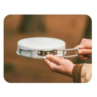 Сковорода туристическая Naturehike CNK2450CF013 17,5 см, алюминий, белая (6927595711026) фото №8