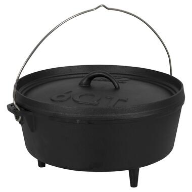 Котел с крышкой Bo-Camp Dutch Oven Cast Iron 31 cm / 5 L Black 2122410 фото №1