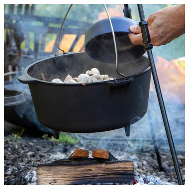 Котел с крышкой Bo-Camp Dutch Oven Cast Iron 31 cm / 5 L Black 2122410 фото №4