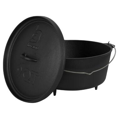 Котел с крышкой Bo-Camp Dutch Oven Cast Iron 31 cm / 7.1 L Black 2122415 фото №2
