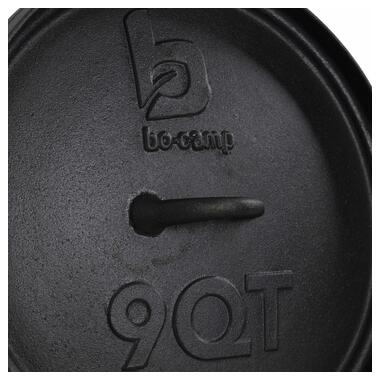 Котел с крышкой Bo-Camp Dutch Oven Cast Iron 31 cm / 7.1 L Black 2122415 фото №3