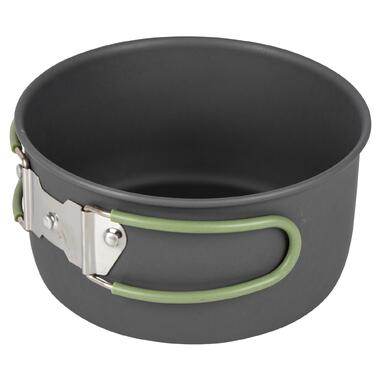 Набор посуды Bo-Camp Explorer 4 Pieces 19 Hard Anodized Grey/Green 2200241 фото №10