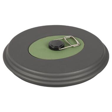 Набор посуды Bo-Camp Explorer 4 Pieces 19 Hard Anodized Grey/Green 2200241 фото №6