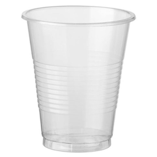 Склянки одноразові Romus пластикові прозорі 180 мл 100 шт. (4876) фото №1