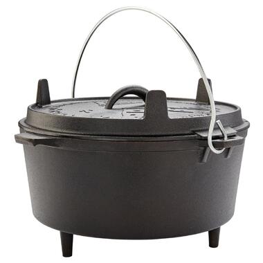 Котел с крышкой Groenberg Askja Pot 30 cm / 7 L Black 266017 фото №2