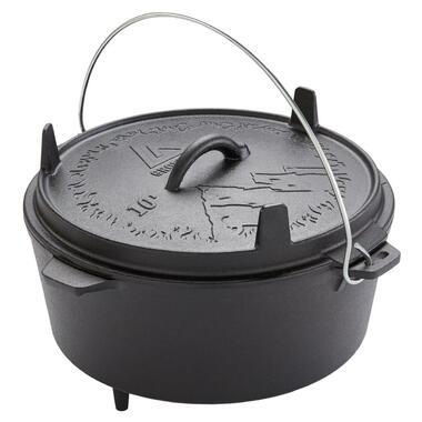 Котел с крышкой Groenberg Askja Pot 33 cm / 10 L Black 266018 фото №1