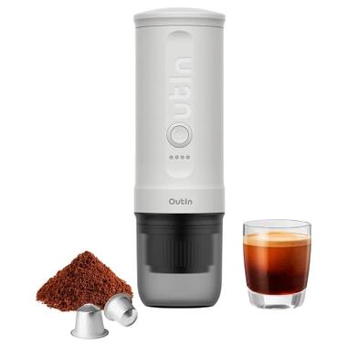 Кофеварка кемпинговая Outin Nano Espresso Machine OTEM-01 Pearl White (OTEM-01-PW) фото №4