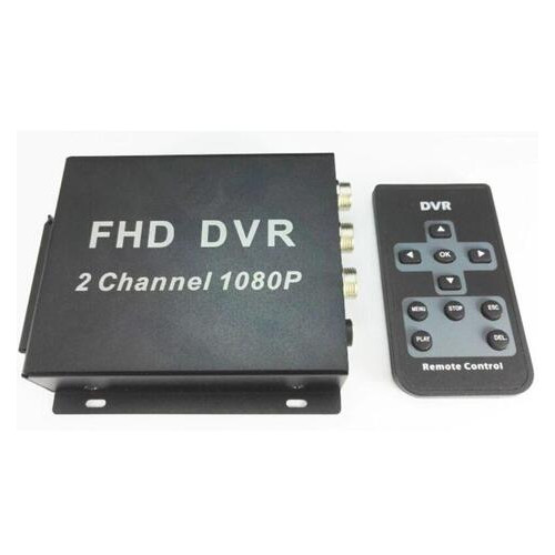 Відеореєстратор AHD на 2 камери Pomiacam MDVR 2 Мп Full HD 1080P SD фото №2